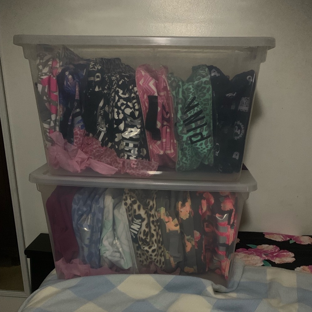 All the bins sets going to storage